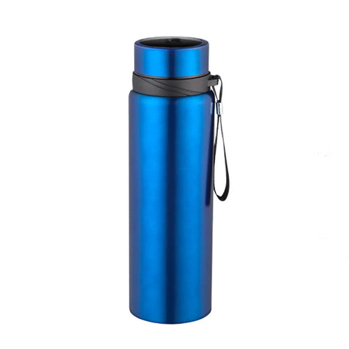 Garrafa de água térmica de 1l, garrafa de água fria e quente para água, chá, café, frascos a vácuo, garrafa de aço inoxidável